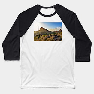 Cactus In The Sun Baseball T-Shirt